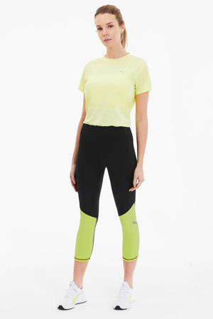 sportbroek zwart/limegroen