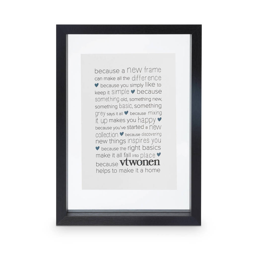 vtwonen fotolijst (31x22 cm), Zwart