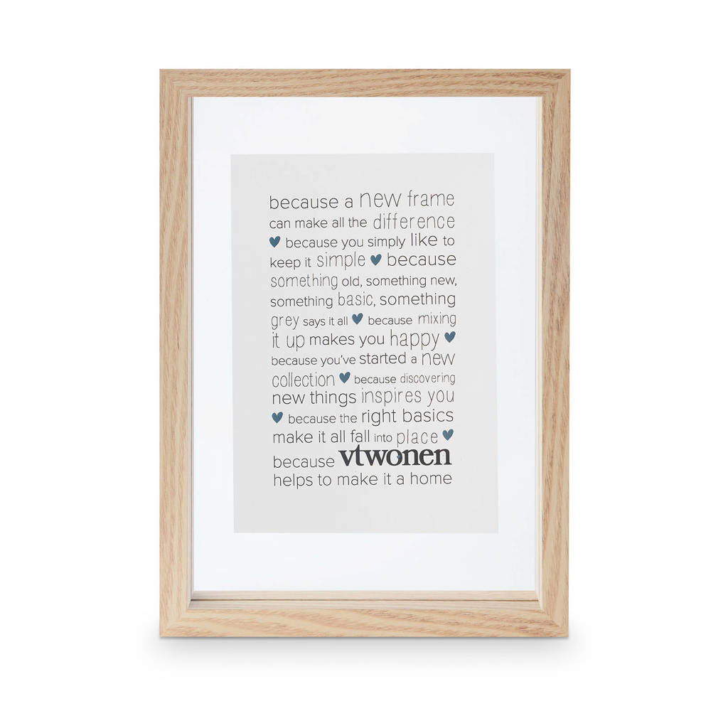 vtwonen fotolijst (22x31 cm), Naturel