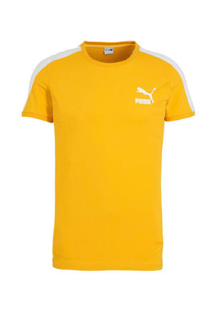 T-shirt geel