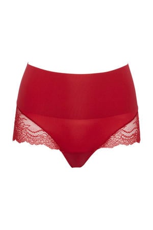 licht corrigerende Lace Hi-Hipster rood