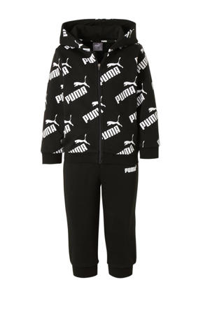 joggingpak zwart/wit