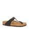Birkenstock teenslippers panterprint zwart