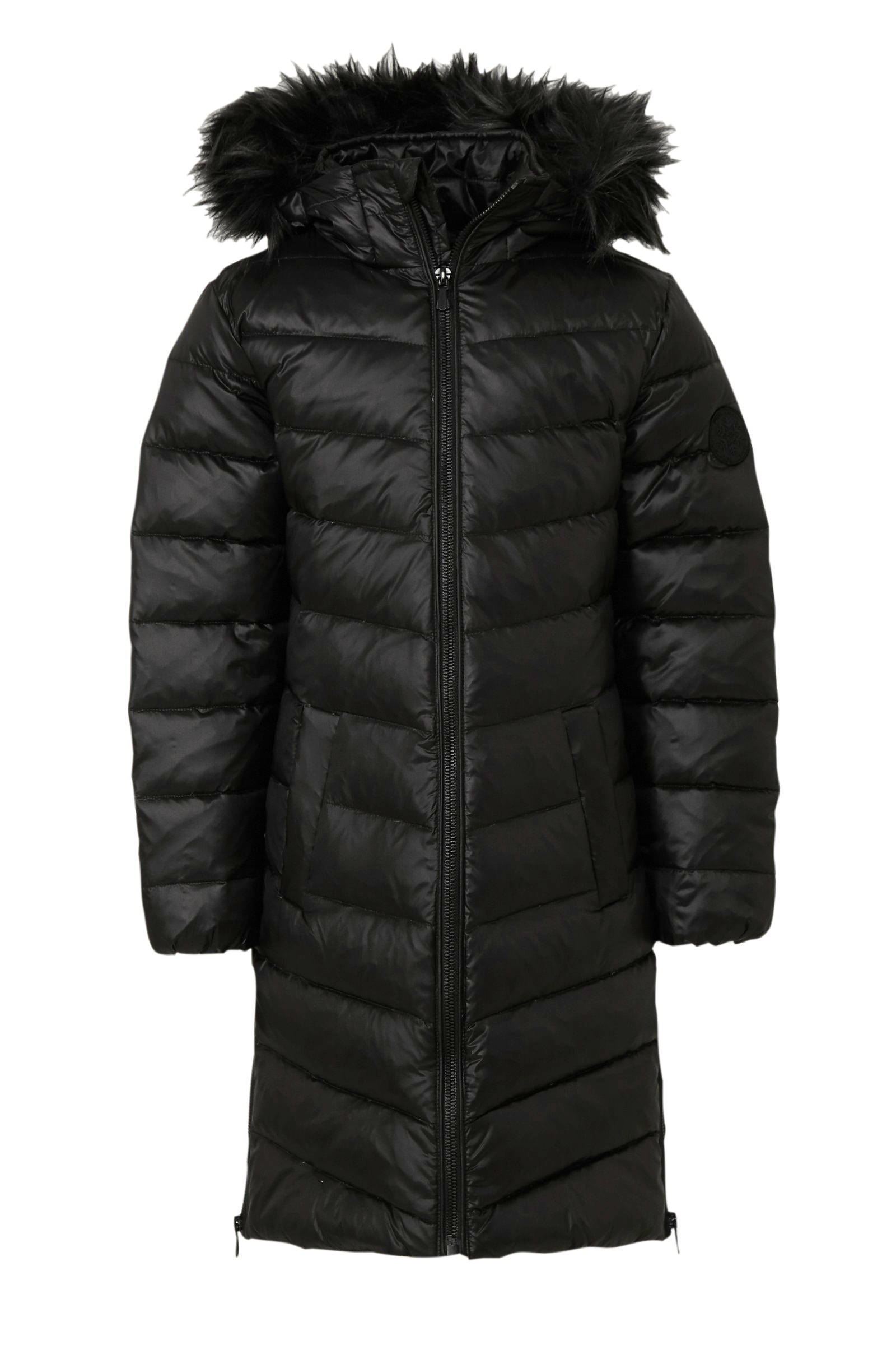 C&A Here & There winterjas zwart | wehkamp C&A Here & There winterjas zwart | wehkamp