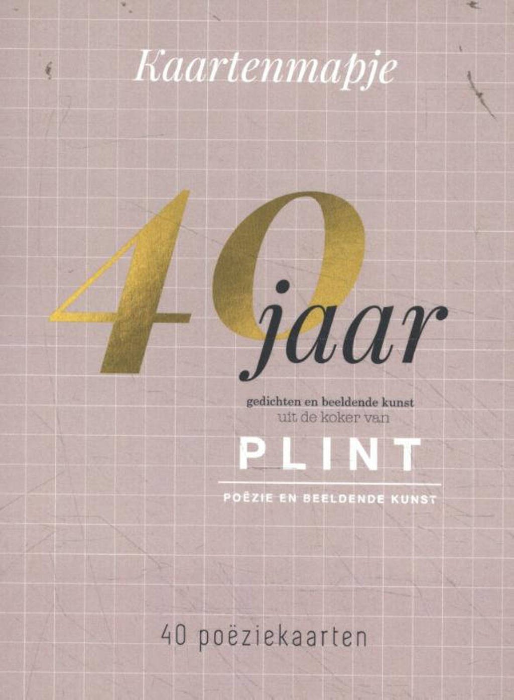 Plint: Plint 40 poëziekaarten uit 40 jaar plint
