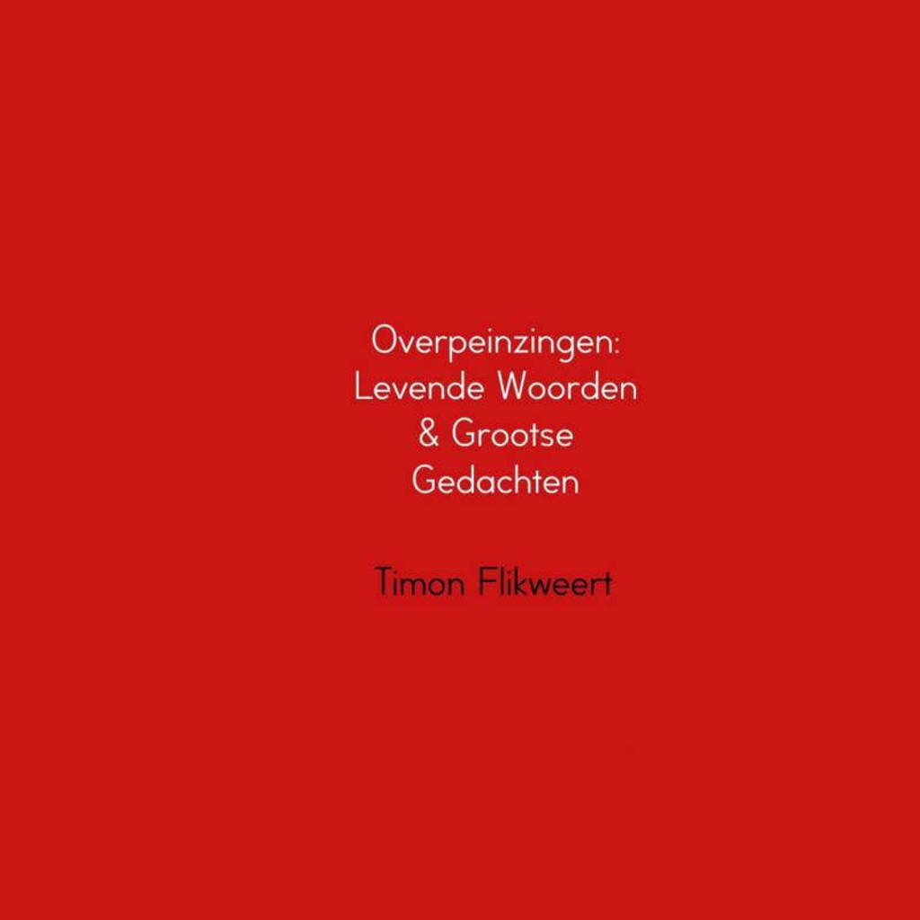 Overpeinzingen: Levende Woorden & Grootse Gedachten - Timon Flikweert