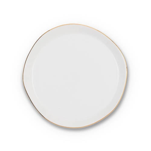 Urban Nature Culture gebaksbord Good Morning (Ø17 cm) - White