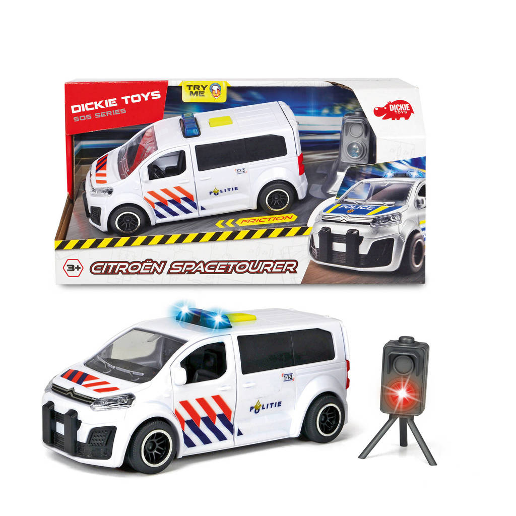 Dickie Politieauto Citroën SpaceTourer, Wit
