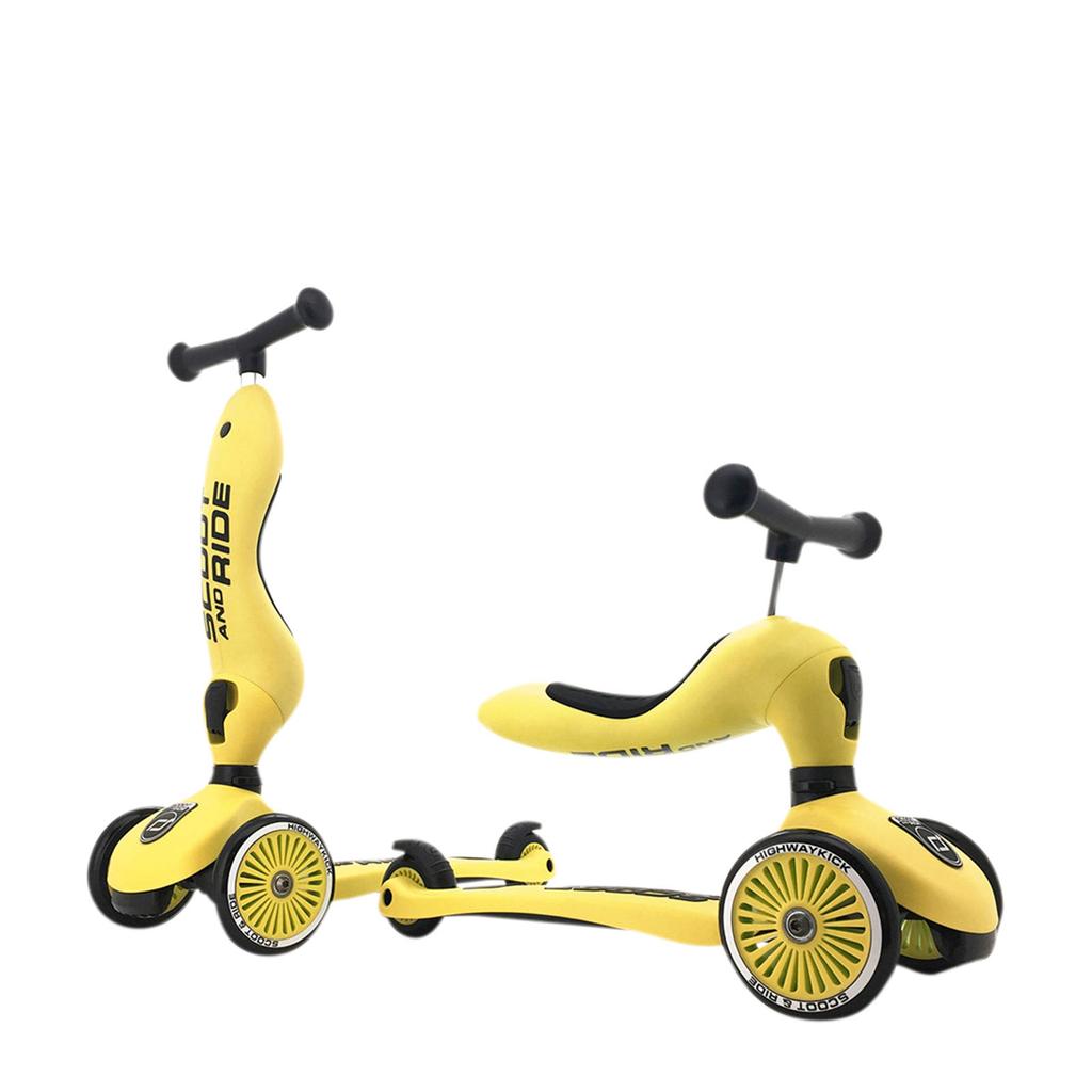 Scoot & Ride step Highwaykick 1- Lemon