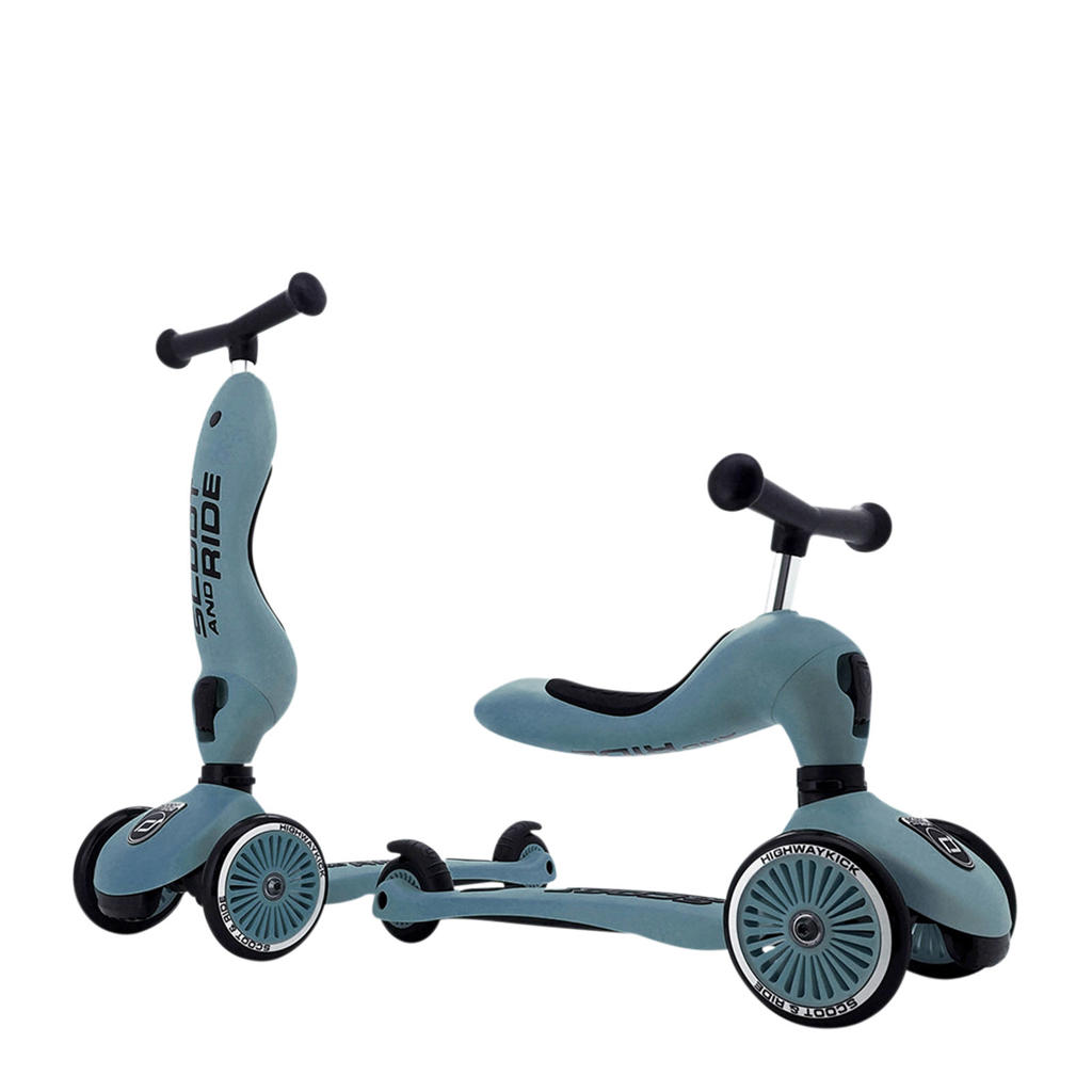 Scoot And Ride Highwaykick 1 Push & Go - 2in1 Kinderroller Ab 1 Jahr Mit Schiebestange