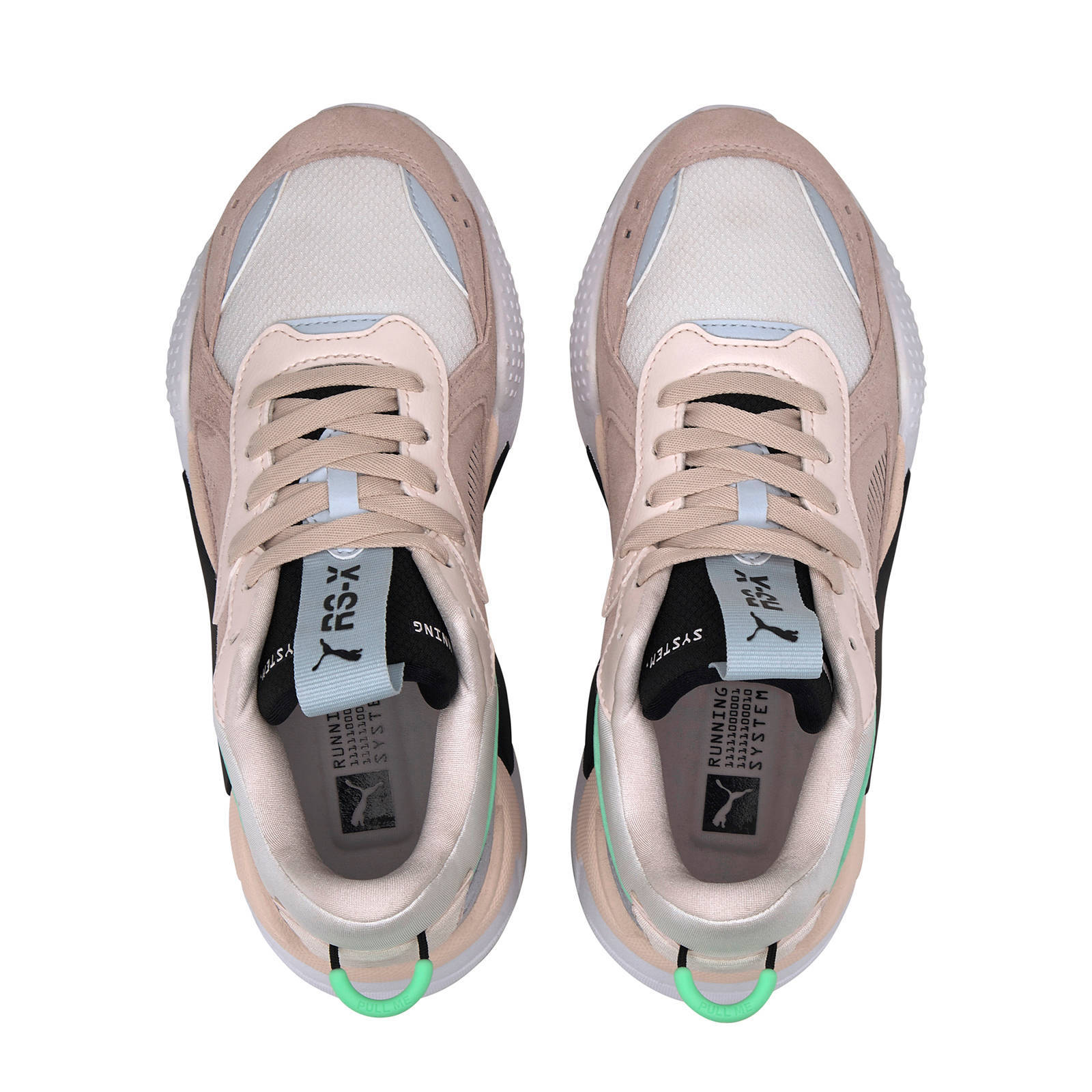 RS-X Reinvent suède sneakers oudroze/grijs RS-X Reinvent suède sneakers oudroze/grijs