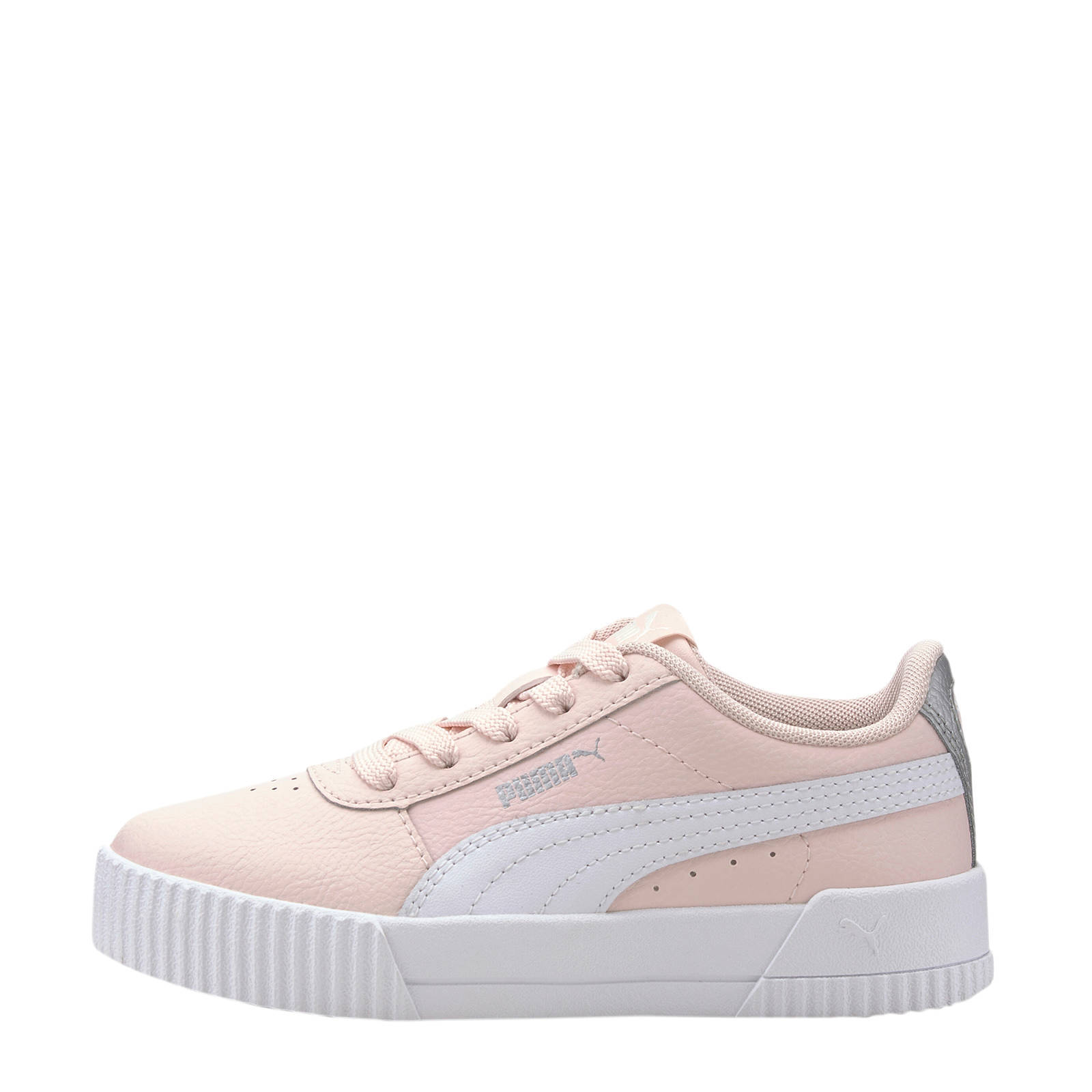 Carina L PS sneakers roze/wit/zilver Carina L PS sneakers roze/wit/zilver
