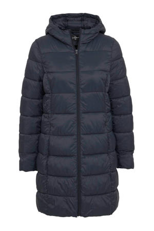 The Outerwear gewatteerde jas donkerblauw