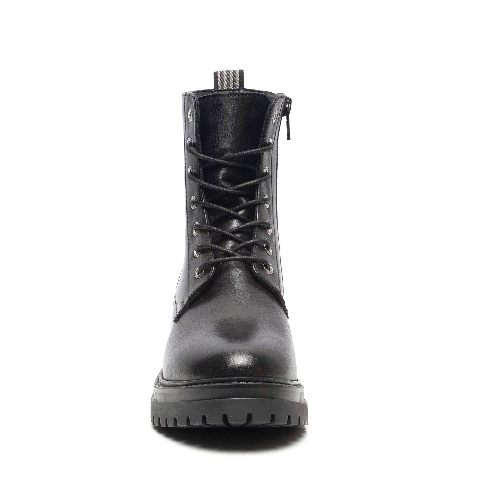 Scapino TwoDay leren veterboots zwart | wehkamp