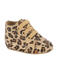 Elefanten leren babyschoenen panterprint