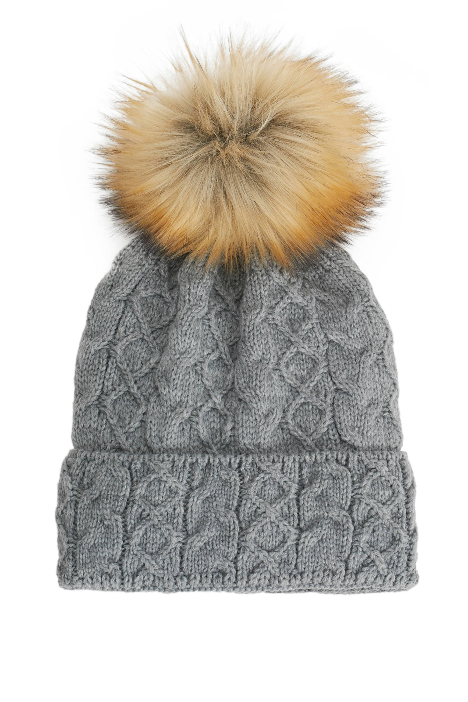 Parfois muts met pompon grijs | wehkamp