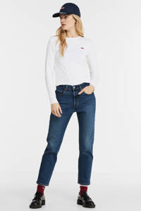 Levi's 501 high waist cropped straight fit jeans charleston all day