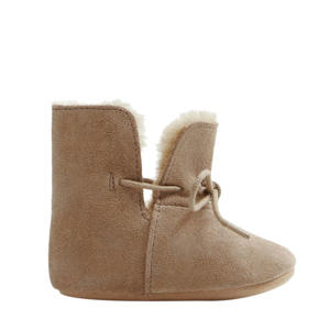 suède babylaarsjes beige