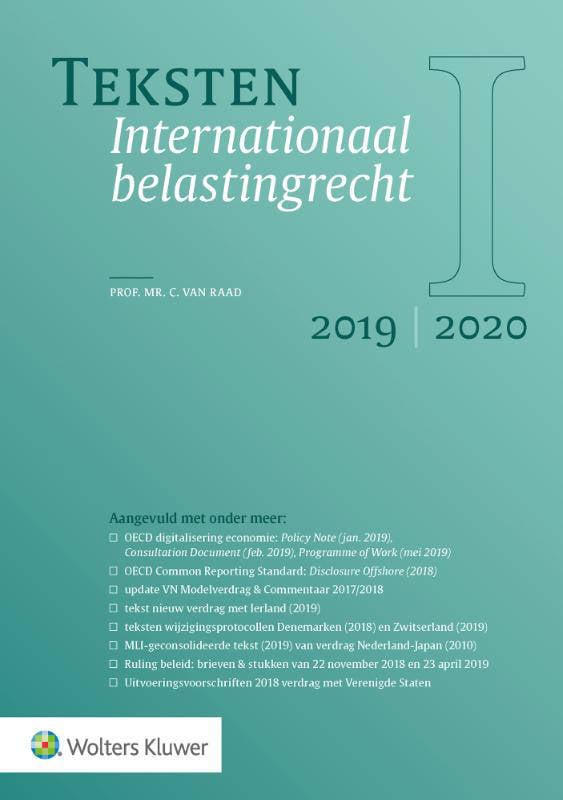 Teksten Internationaal Belastingrecht 2019/2020 | Wehkamp