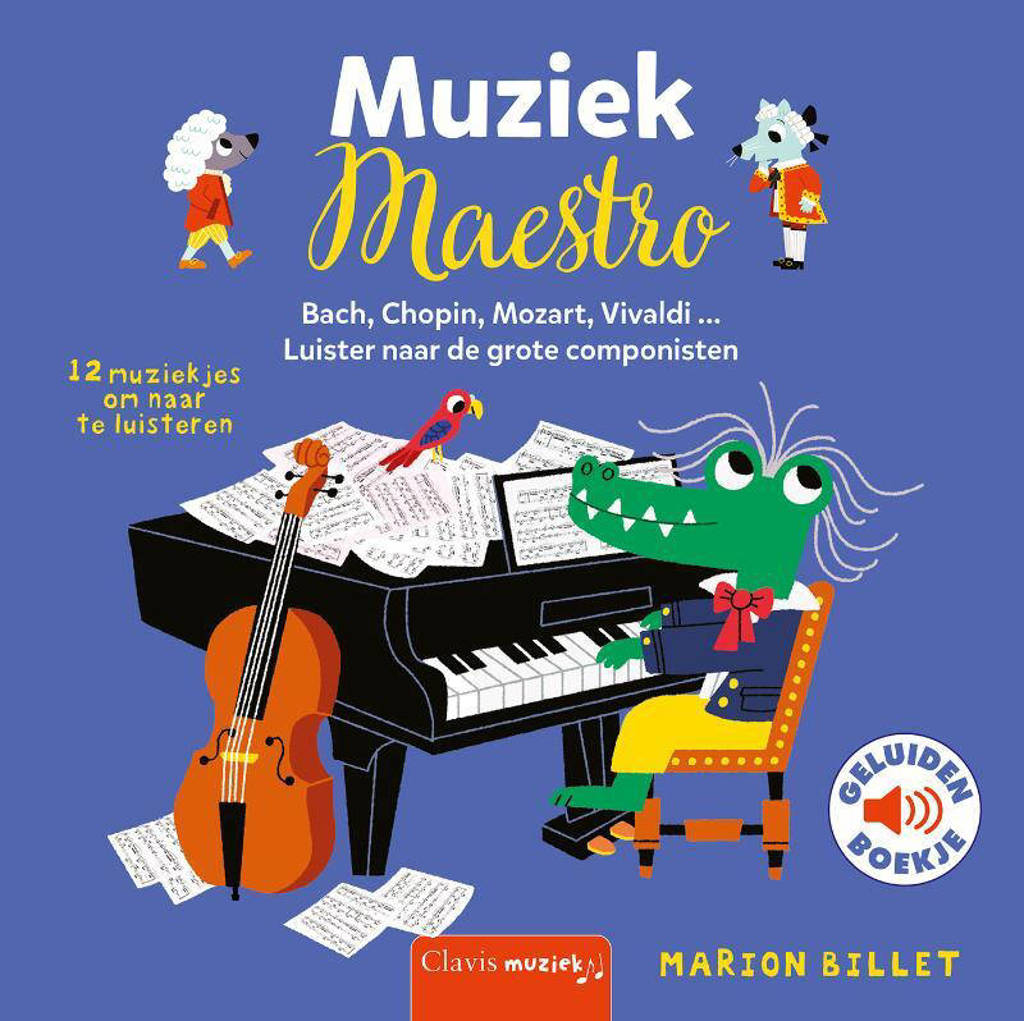 Muziek maestro (geluidenboek) - Marion Billet