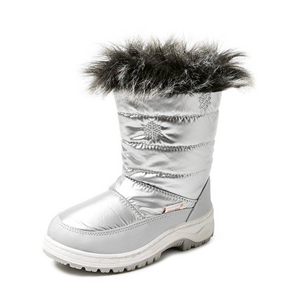 Gevavi snowboots zilver, Zilver