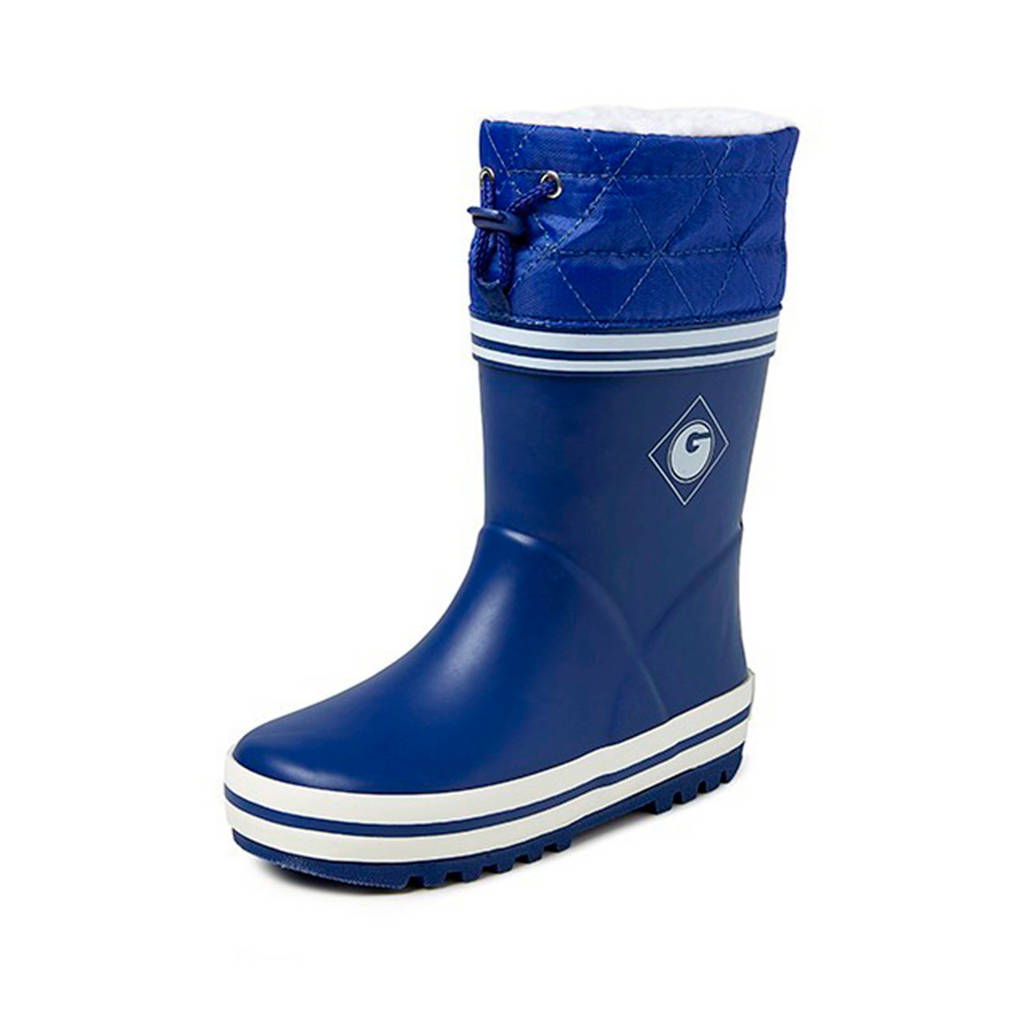 Gevavi regenlaarzen blauw kids, Blauw