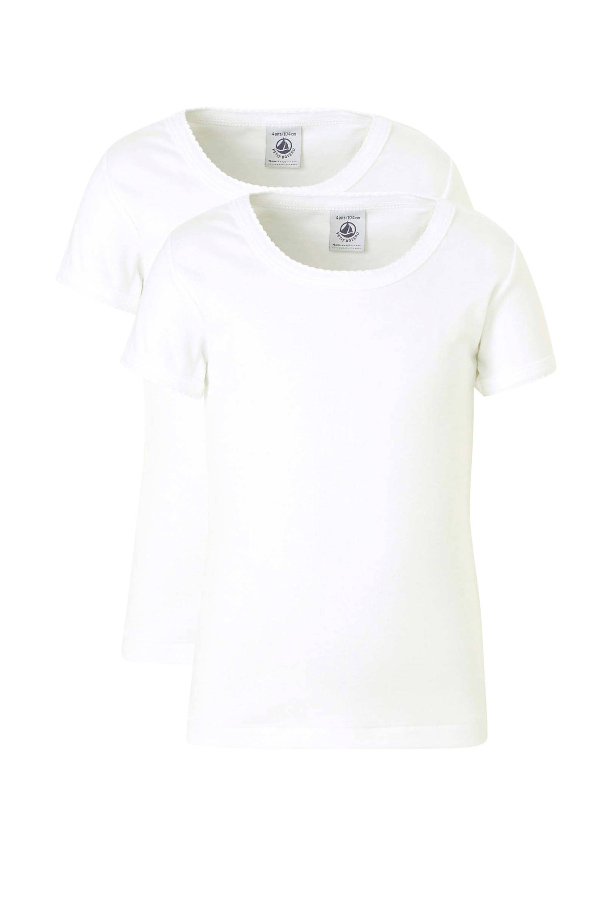 witte t shirts hema