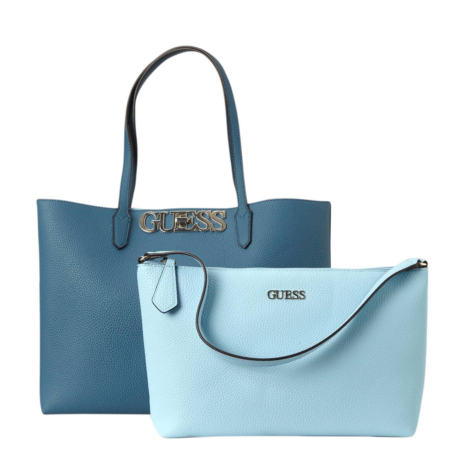 guess tassen blauw