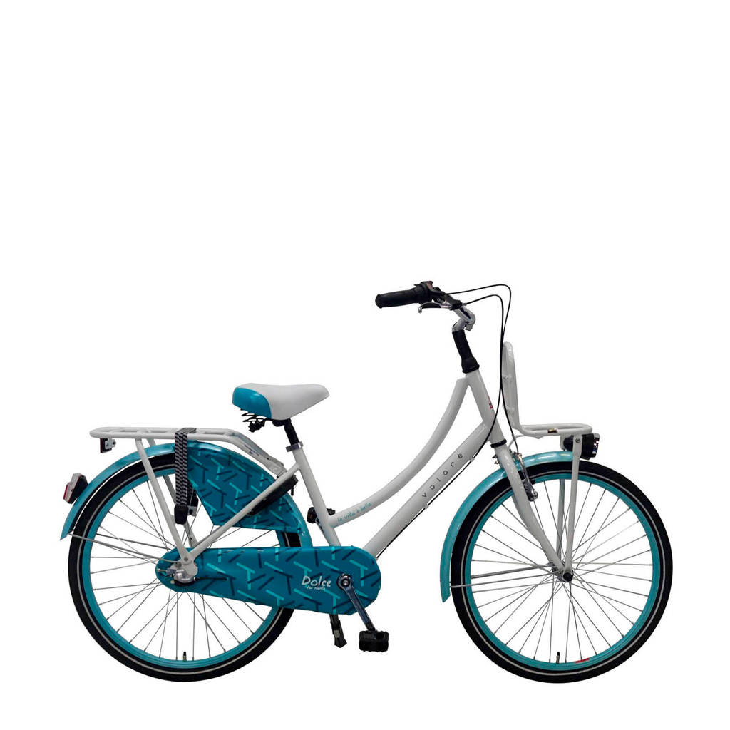 Volare Dolce Nexus 3 24 inch kinderfiets white blue, Blauw