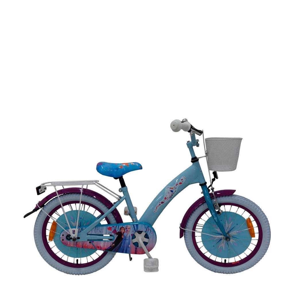 Disney Frozen 2 18 inch kinderfiets, Blauw