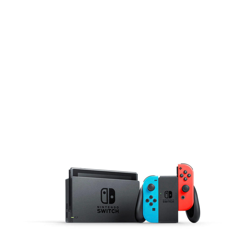Nintendo Switch + Mario Kart 8 Deluxe bundel (rood/blauw) wehkamp