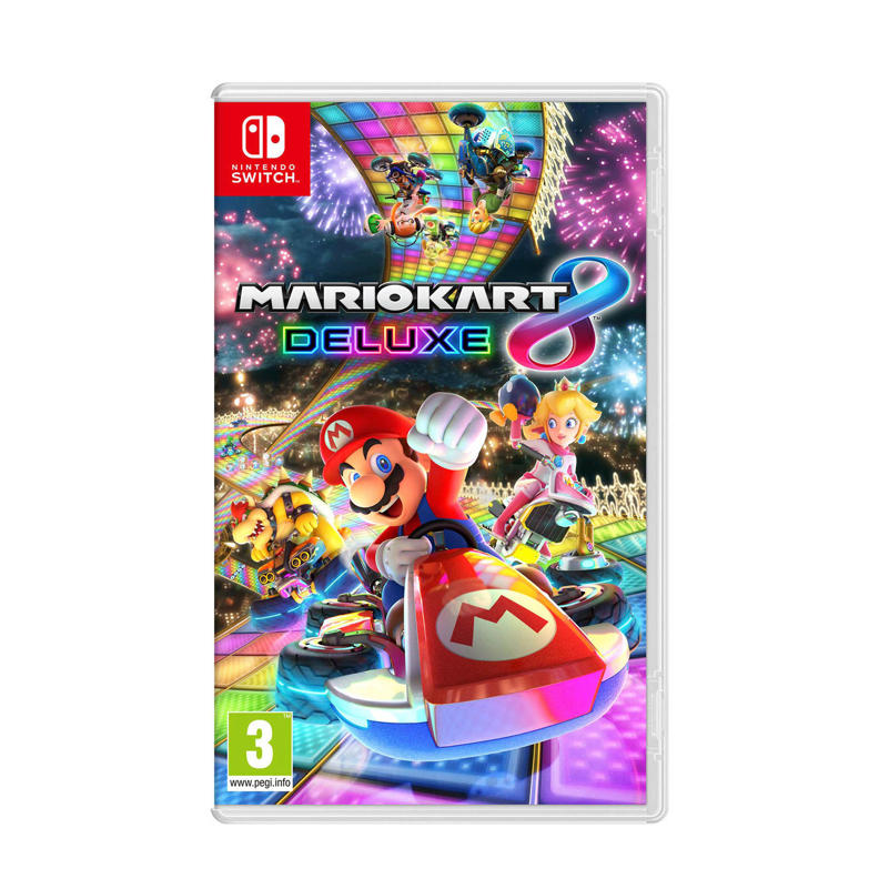 Nintendo Switch + Mario Kart 8 Deluxe bundel (rood/blauw) wehkamp
