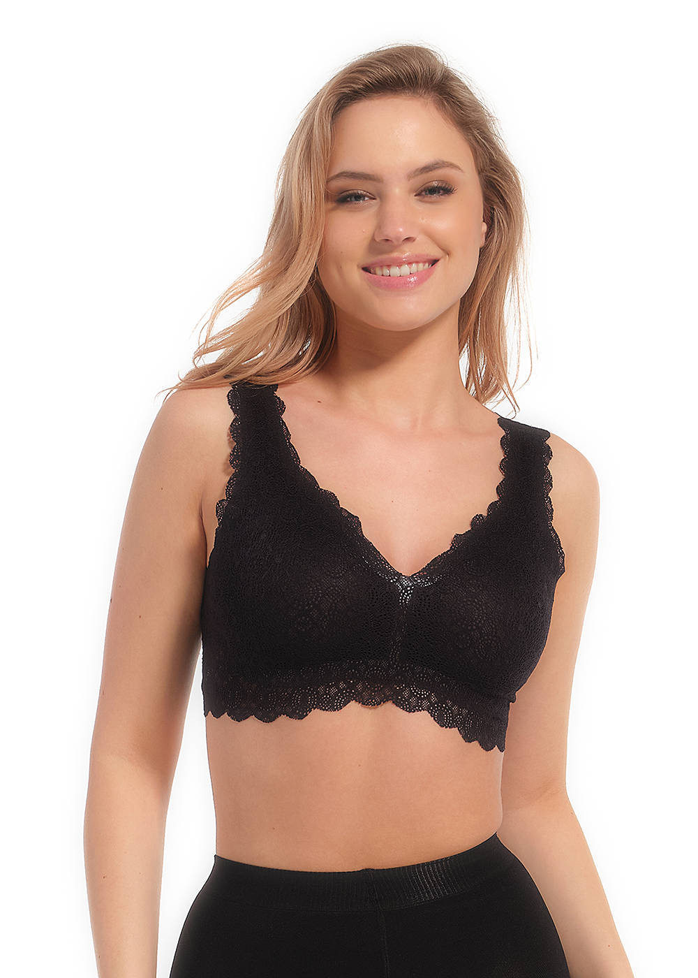 Bralette zwart kant sale