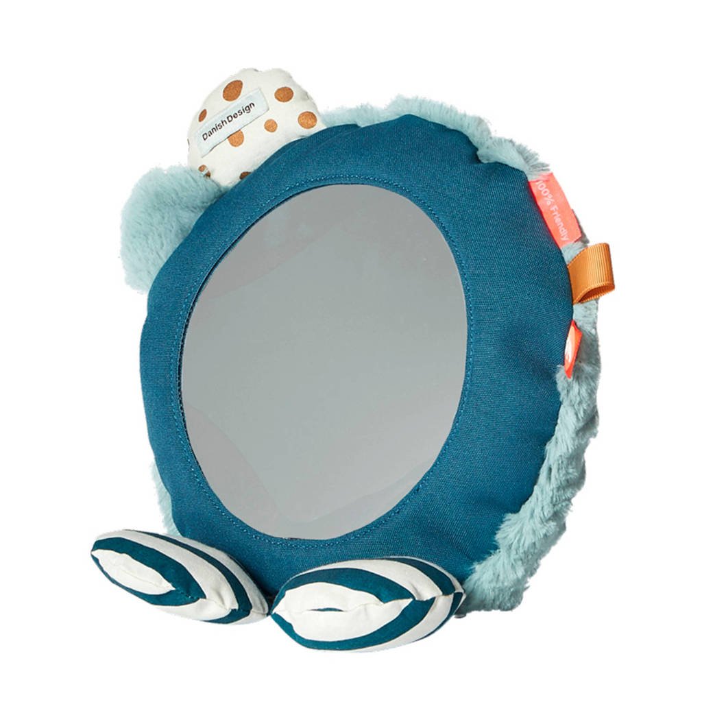 Done by Deer vloer spiegel blauw, Blauw