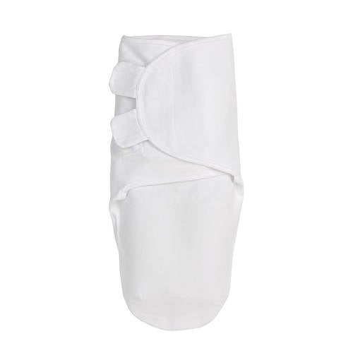 Meyco swaddle 0-3 mnd Uni wit afbeelding