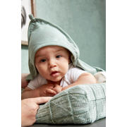 thumbnail: Meyco badcape Basic jersey stone green