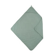 thumbnail: Meyco badcape Basic jersey stone green