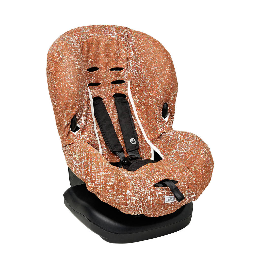 Meyco autostoelhoes groep 1 Fine lines camel, Camel