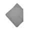 Meyco badcape Basic jersey grijs