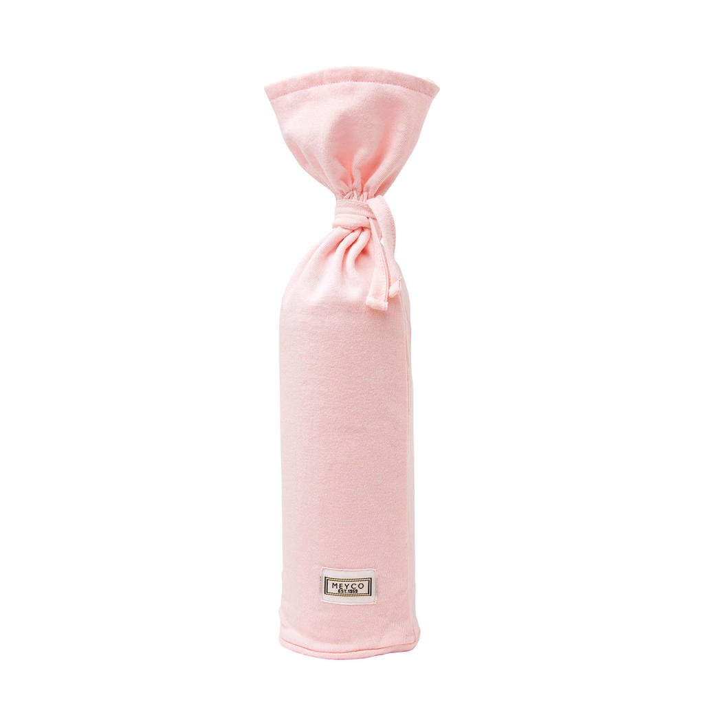 Meyco kruikenzak Basic jersey lichtroze