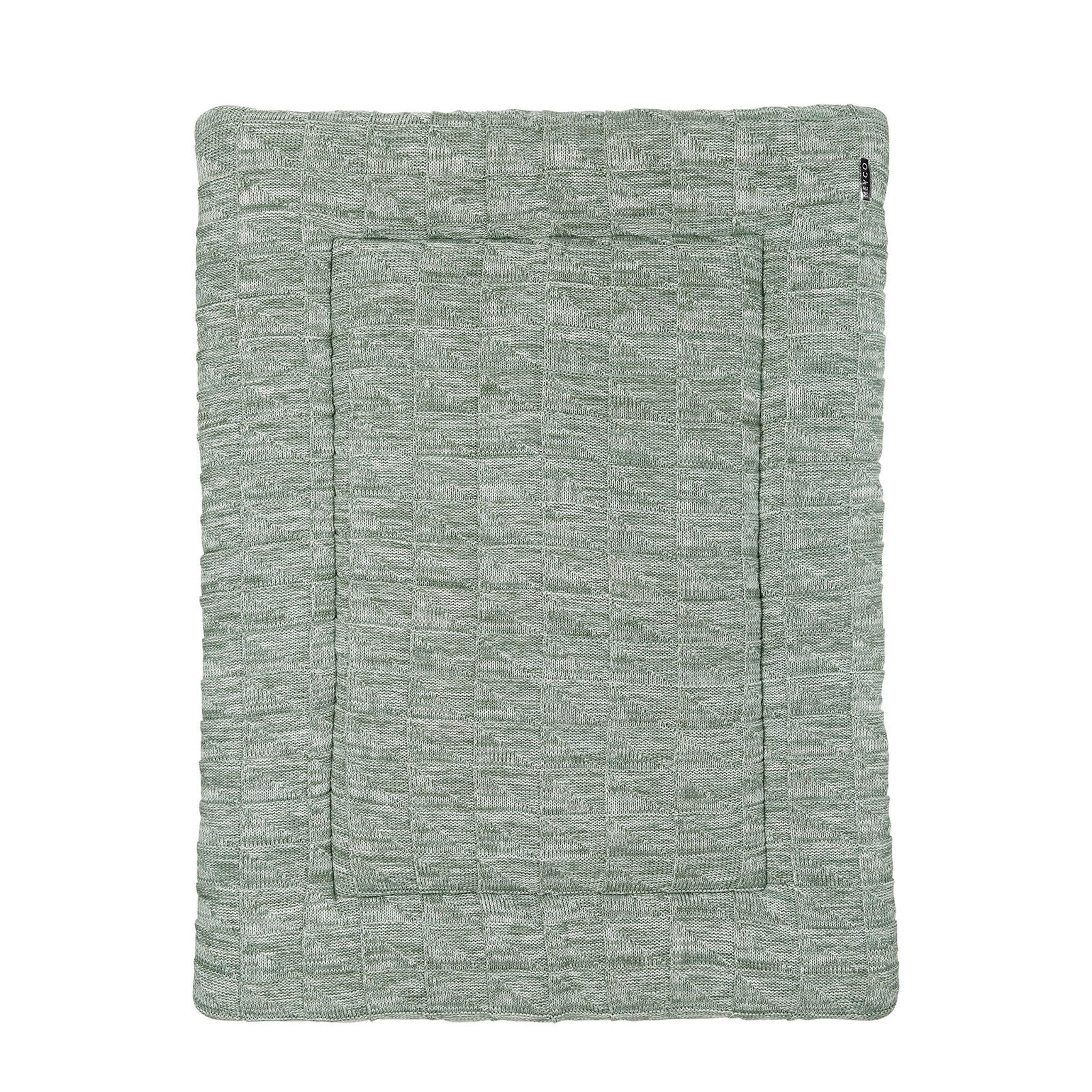 Meyco RELIEF MIXED Stone Green 2763084 – Fodera Fasciatoio 2 Pezzi In Cotone 45x70 Cm - 3