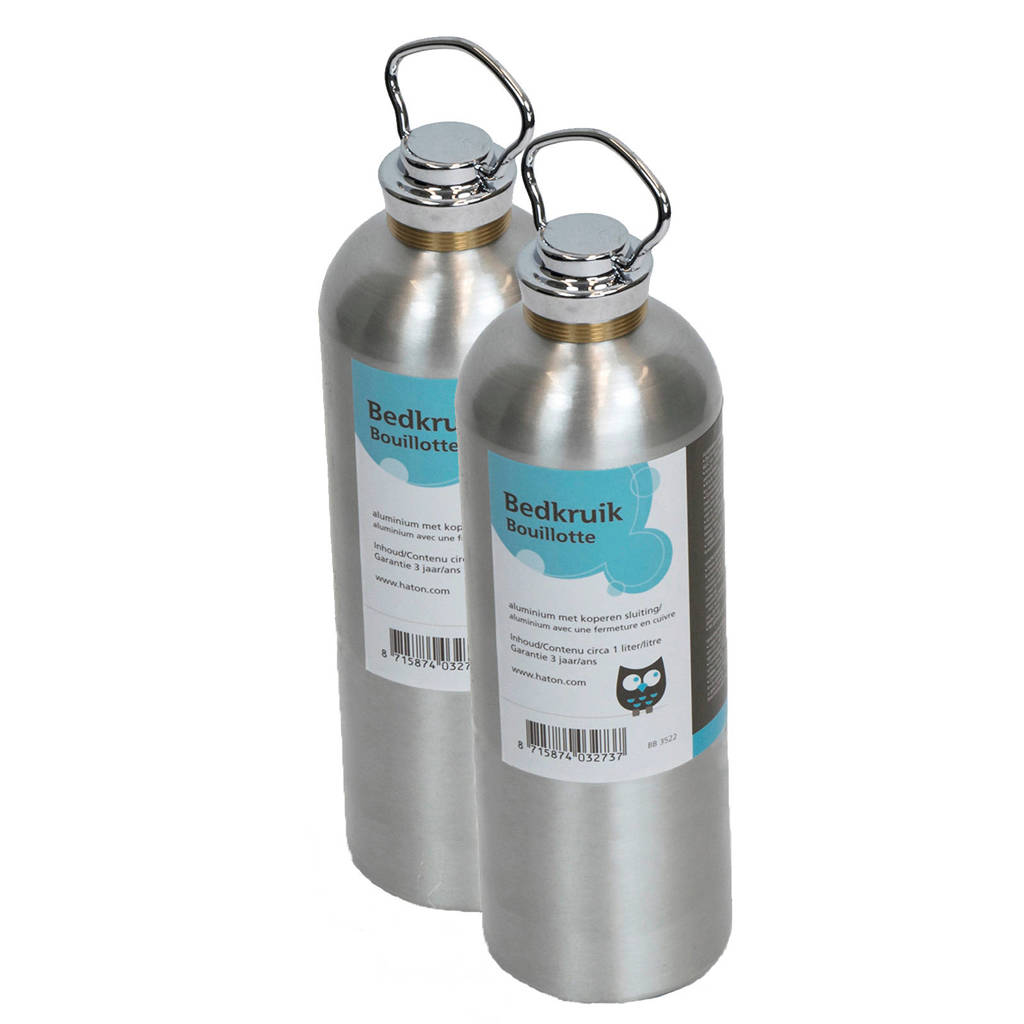 Briljant Baby aluminium kruik (2 stuks)