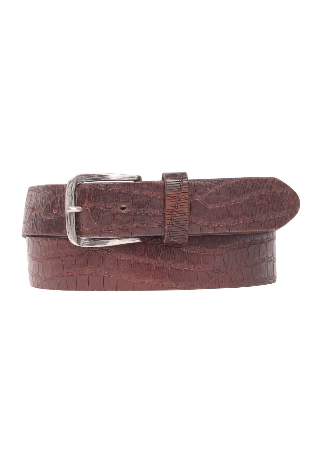 Presly & Sun leren riem bruin, Bruin