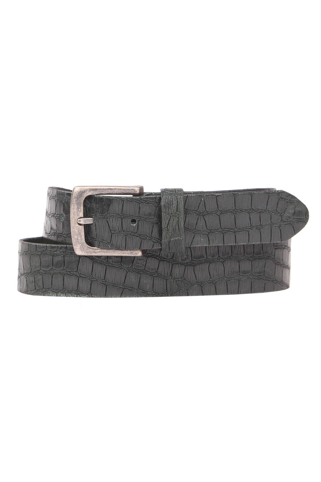 Presly & Sun leren riem groen, Groen