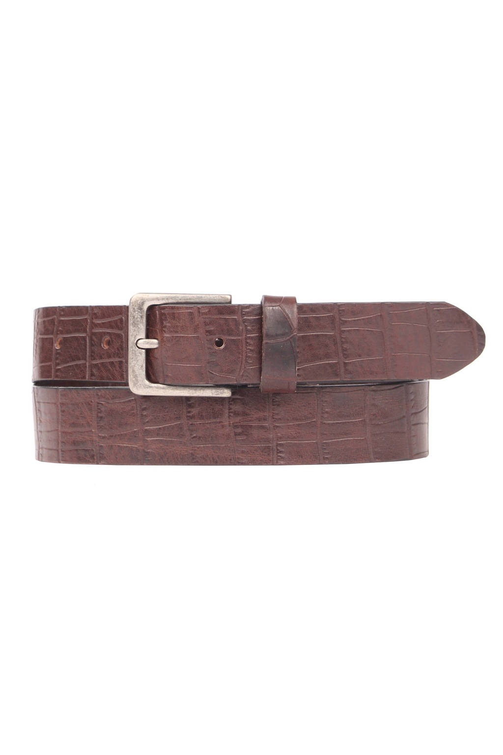 Presly & Sun leren riem bruin, Bruin