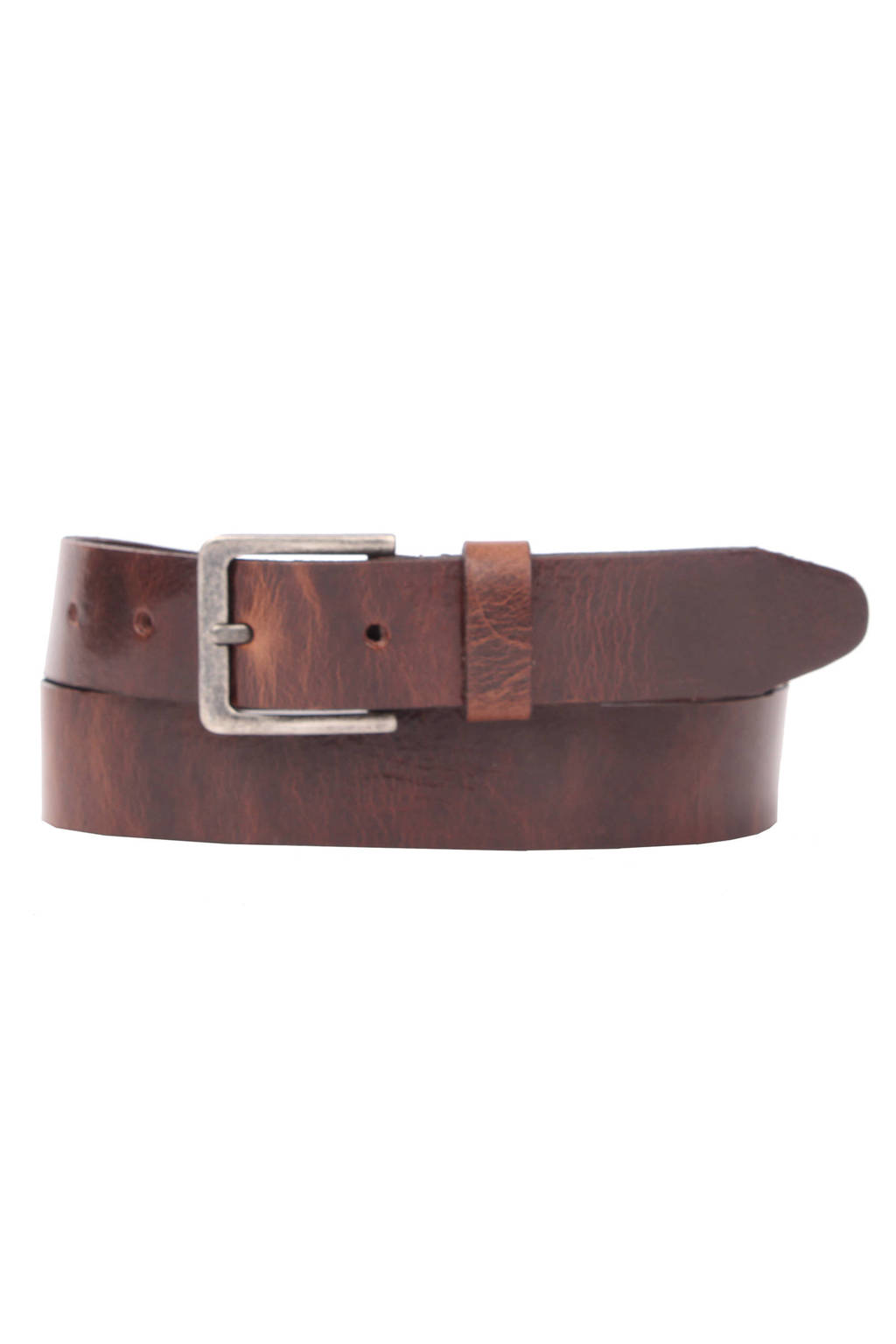 Presly & Sun leren riem bruin, Bruin