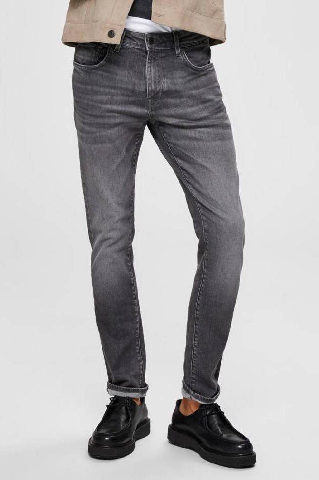 SELECTED HOMME slim fit jeans grey denim, Grey denim