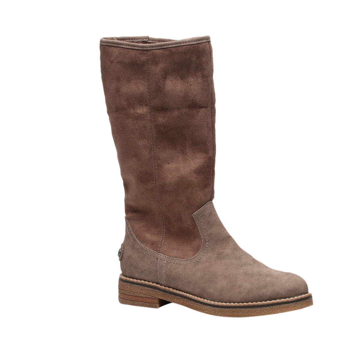 poelman Dames Laarzen Taupe Suede poelman Dames Laarzen Taupe Suede