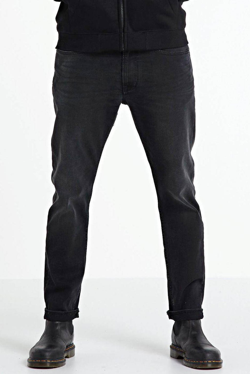 Kings of Indigo slim fit jeans John black used, Black Used