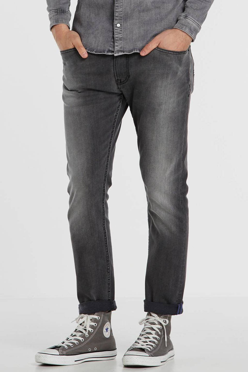 Kings of Indigo slim fit jeans John grey used, 6516 Grey Used